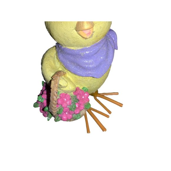 Easter Yellow Chicken Figures - Picture 12 of 13